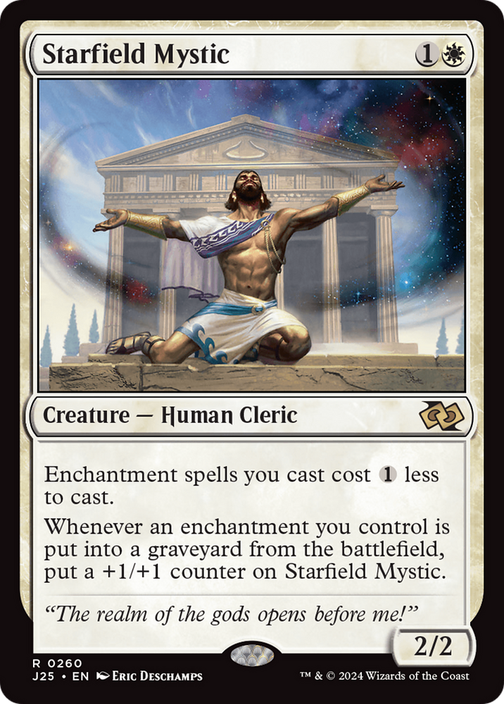 Starfield Mystic [Foundations Jumpstart] Magic: The Gathering