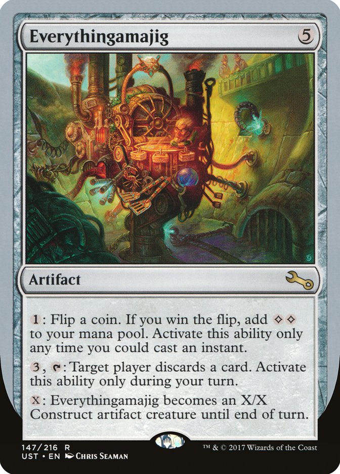 Everythingamajig ("Flip a Coin") [Unstable] Magic: The Gathering