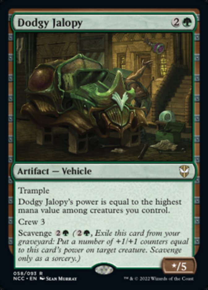Dodgy Jalopy [Streets of New Capenna Commander] Magic: The Gathering