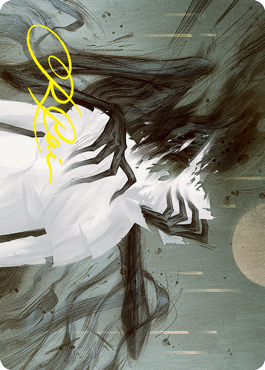 Parasitic Grasp Art Card (Gold-Stamped Signature) [Innistrad: Crimson Vow Art Series] Magic: The Gathering
