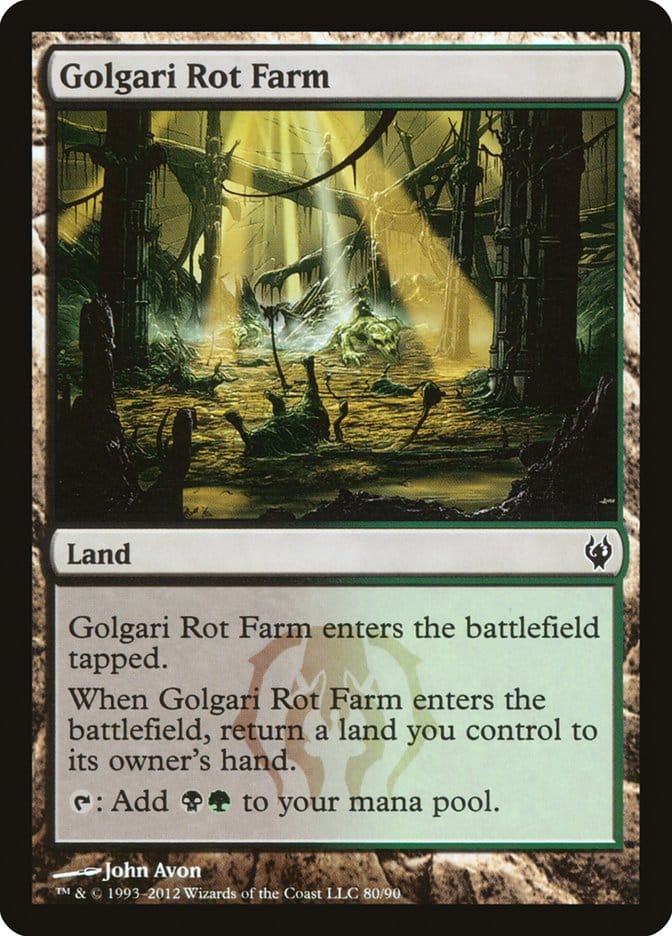 Golgari Rot Farm [Duel Decks: Izzet vs. Golgari] Magic: The Gathering