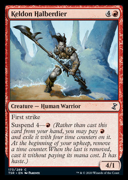Keldon Halberdier [Time Spiral Remastered] Magic: The Gathering