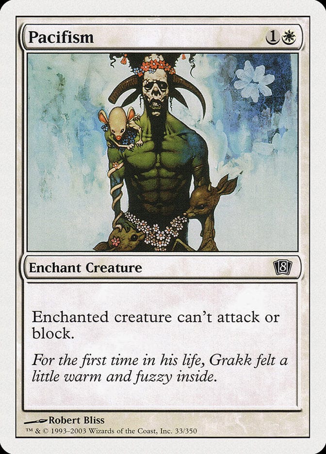 Pacifism [Eighth Edition] Magic: The Gathering