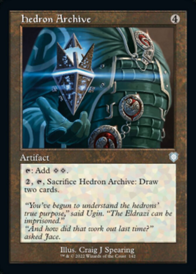 Hedron Archive (Retro) [The Brothers' War Commander] Magic: The Gathering