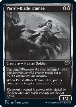 Parish-Blade Trainee [Innistrad: Double Feature] Magic: The Gathering