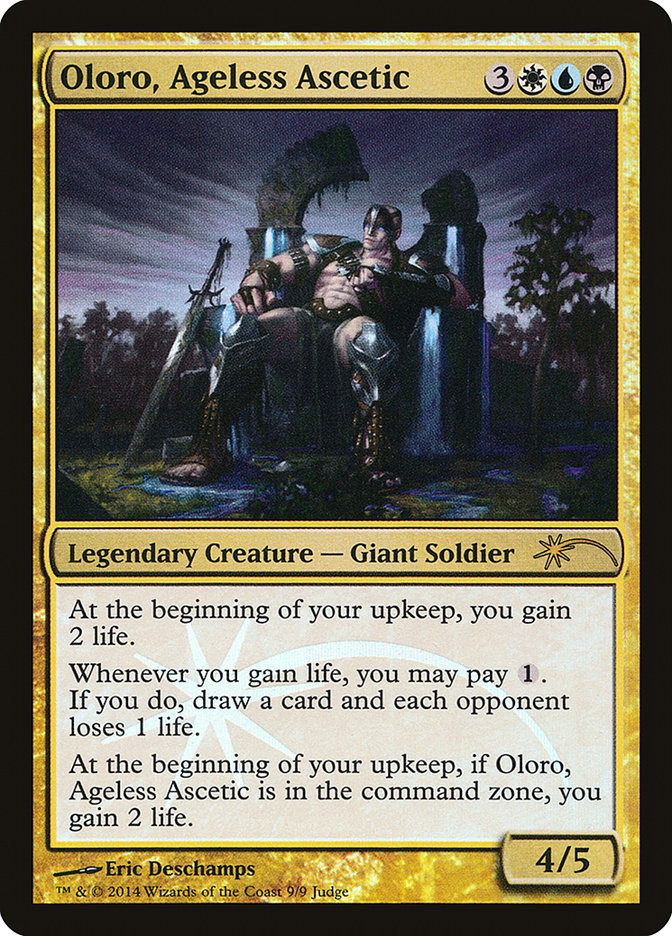 Oloro, Ageless Ascetic [Judge Gift Cards 2014] Magic: The Gathering
