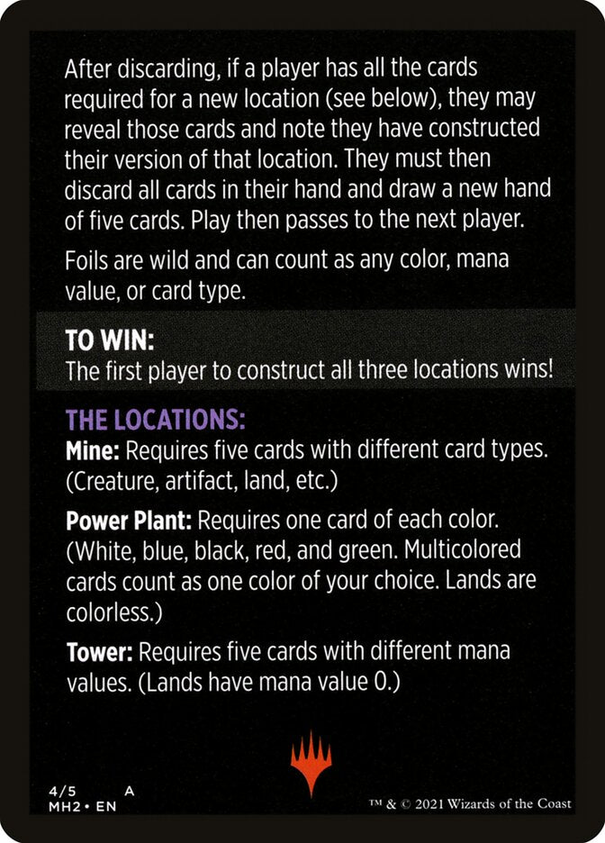 Urza's Blueprints (Magic Minigame) [Modern Horizons 2 Minigame] Magic: The Gathering