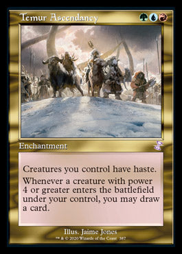 Temur Ascendancy (Timeshifted) [Time Spiral Remastered] Magic: The Gathering