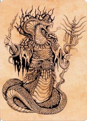 Sivriss, Nightmare Speaker Art Card (51) [Commander Legends: Battle for Baldur's Gate Art Series] Magic: The Gathering