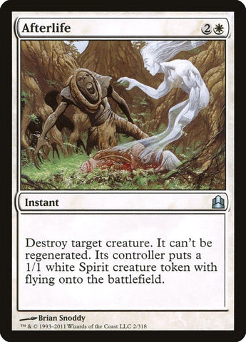 Afterlife [Commander 2011] Magic: The Gathering