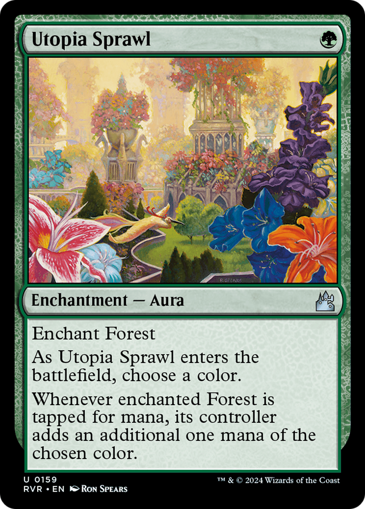 Utopia Sprawl [Ravnica Remastered] Magic: The Gathering