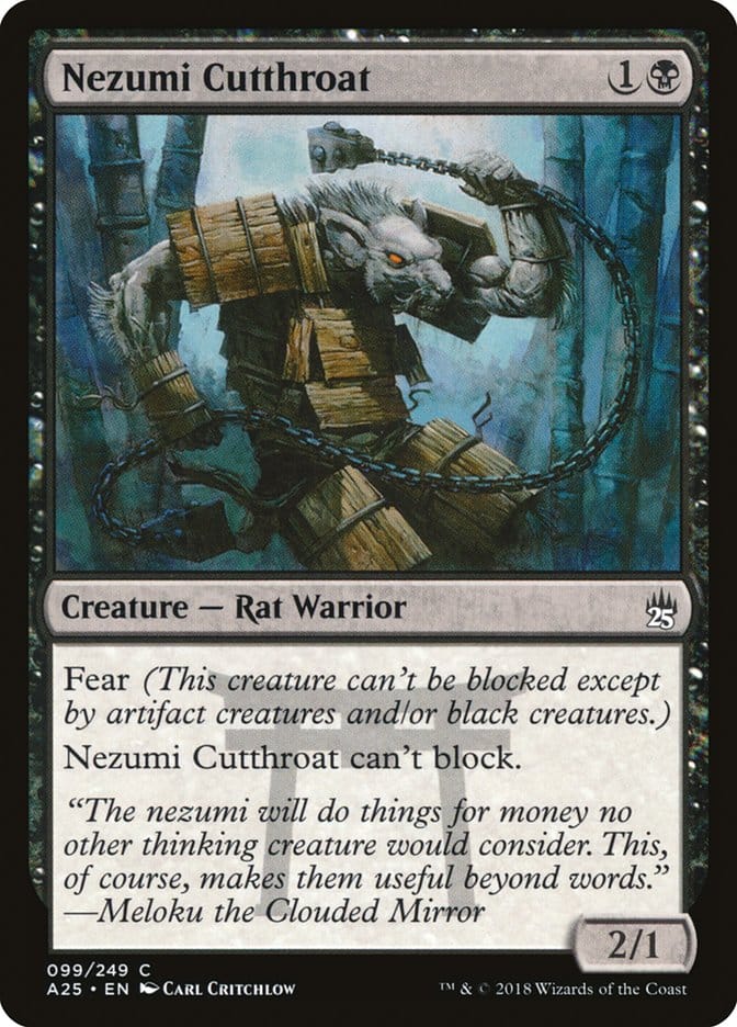 Nezumi Cutthroat [Masters 25] Magic: The Gathering