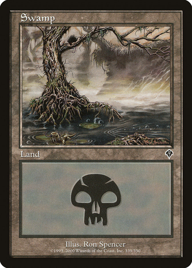 Swamp (339) [Invasion] Magic: The Gathering