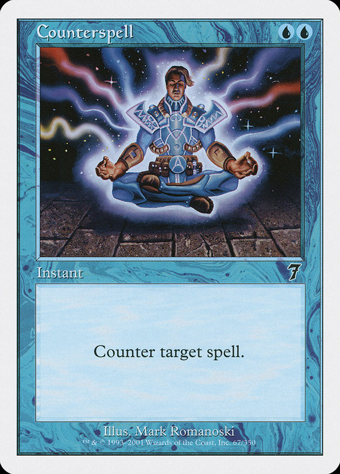 Counterspell [Seventh Edition] Magic: The Gathering