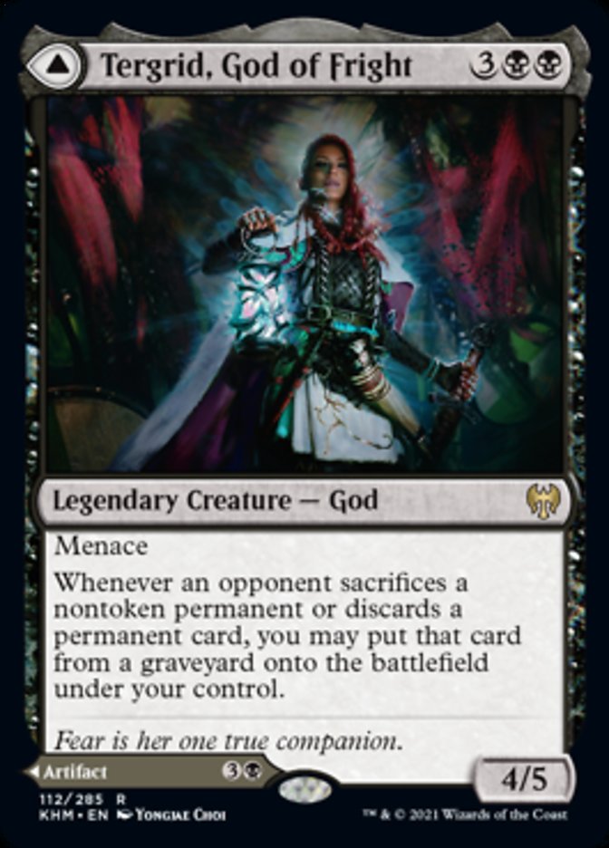 Tergrid, God of Fright // Tergrid's Lantern [Kaldheim] Magic: The Gathering
