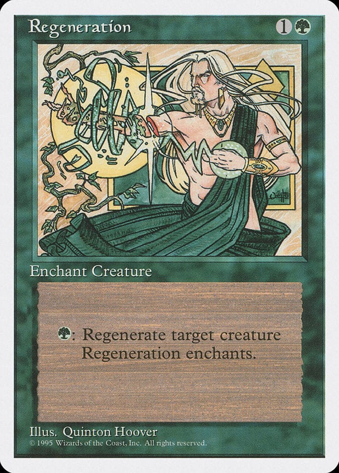 Regeneration [Fourth Edition] Magic: The Gathering