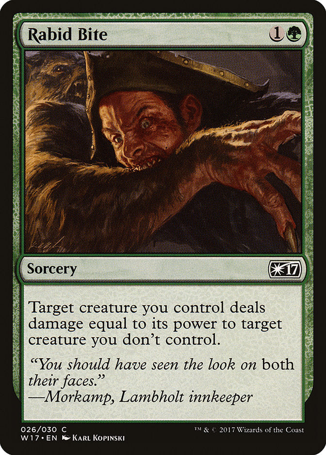 Rabid Bite [Welcome Deck 2017] Magic: The Gathering
