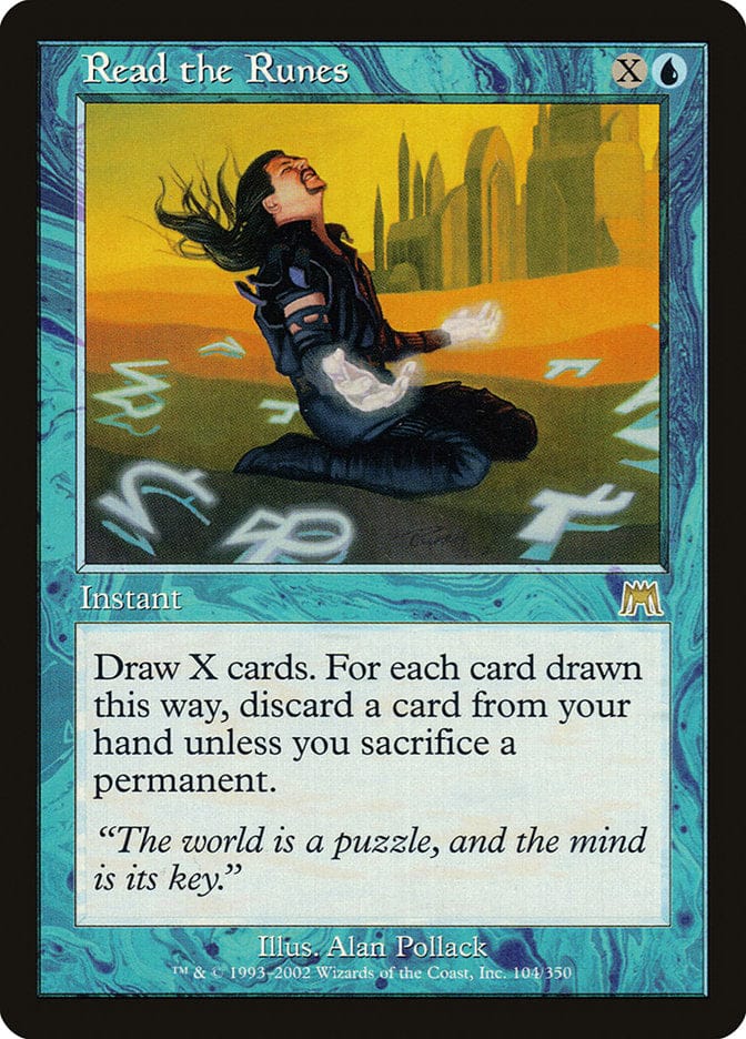 Read the Runes [Onslaught] Magic: The Gathering