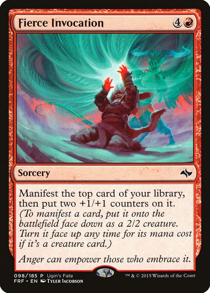 Fierce Invocation [Ugin's Fate] Magic: The Gathering