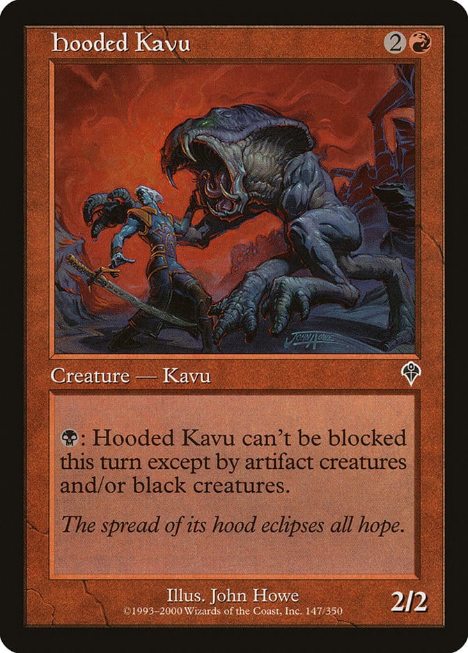 Hooded Kavu [Invasion] Magic: The Gathering