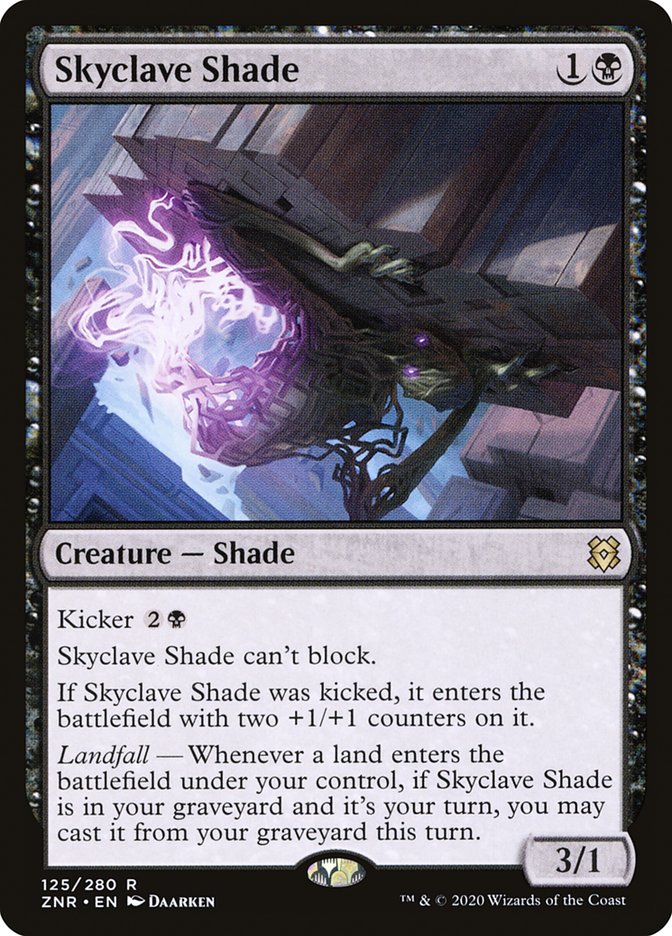 Skyclave Shade [Zendikar Rising] Magic: The Gathering