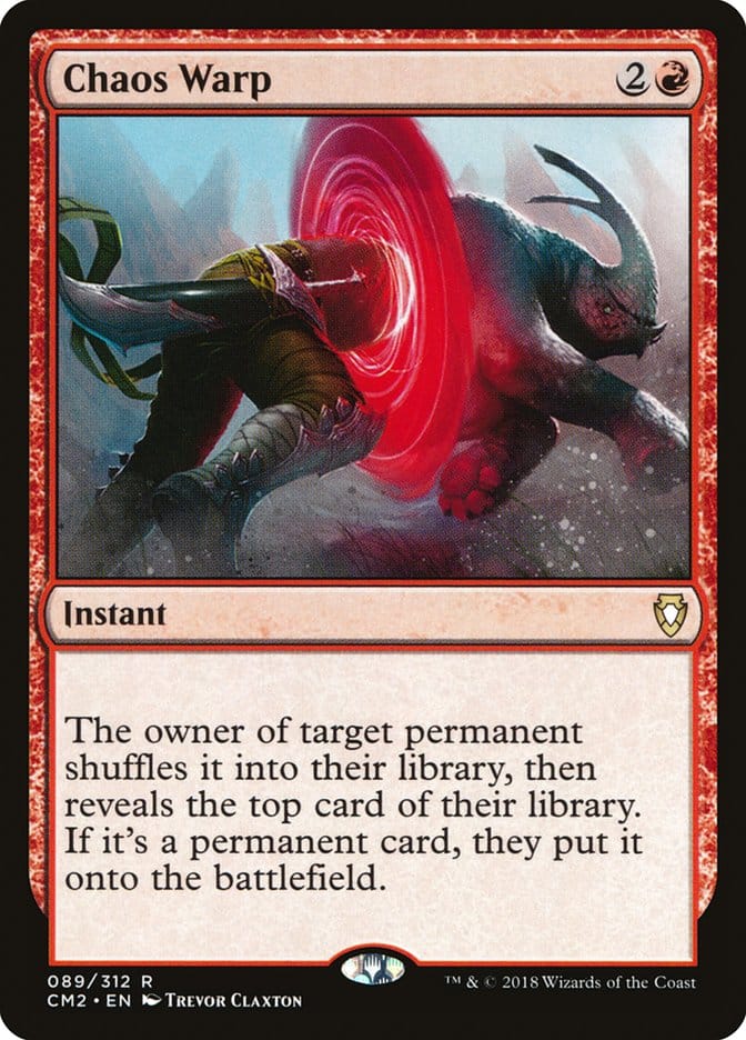 Chaos Warp [Commander Anthology Volume II] Magic: The Gathering