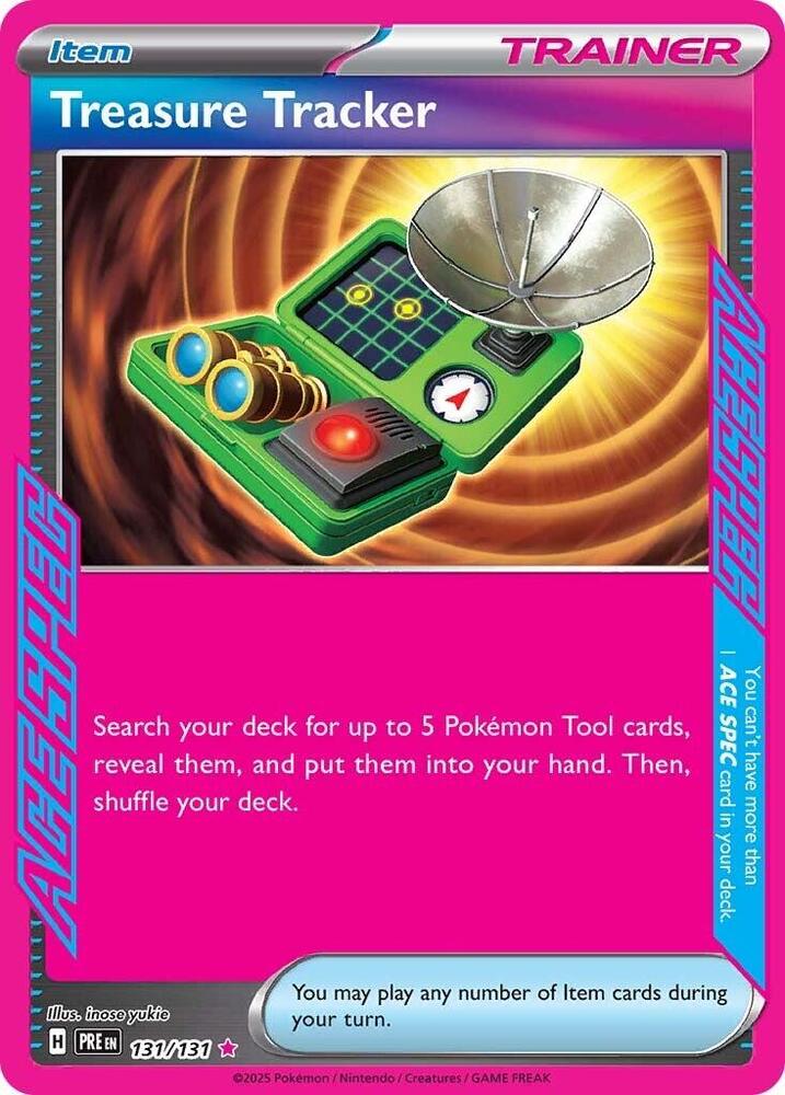 Treasure Tracker (131/131) [Scarlet & Violet: Prismatic Evolutions] Pokémon