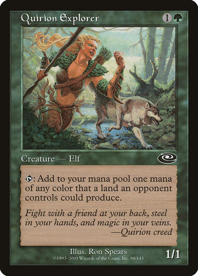 Quirion Explorer [Planeshift] Magic: The Gathering