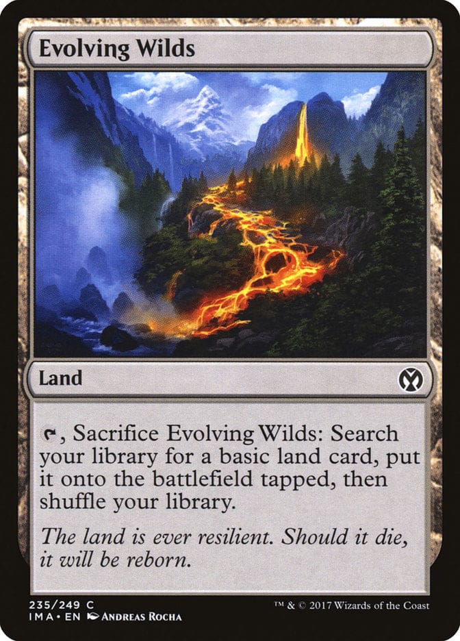Evolving Wilds [Iconic Masters] Magic: The Gathering