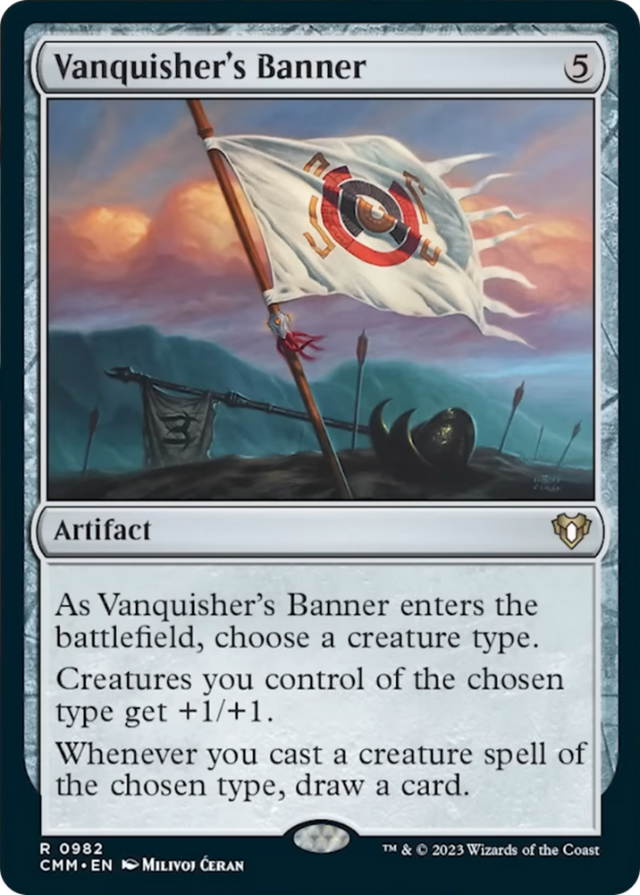 Vanquisher's Banner [Commander Masters] Magic: The Gathering