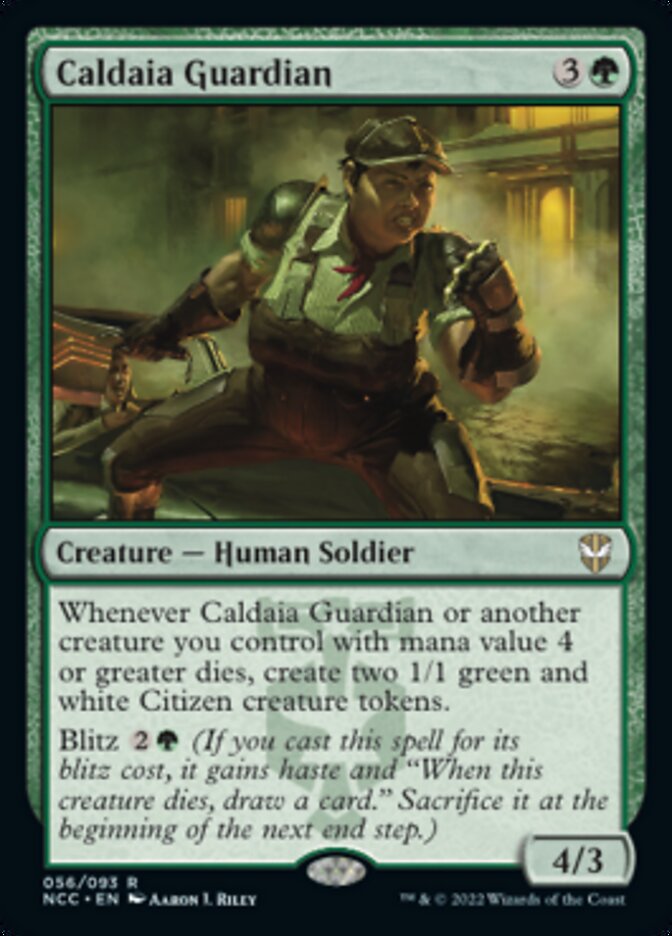 Caldaia Guardian [Streets of New Capenna Commander] Magic: The Gathering