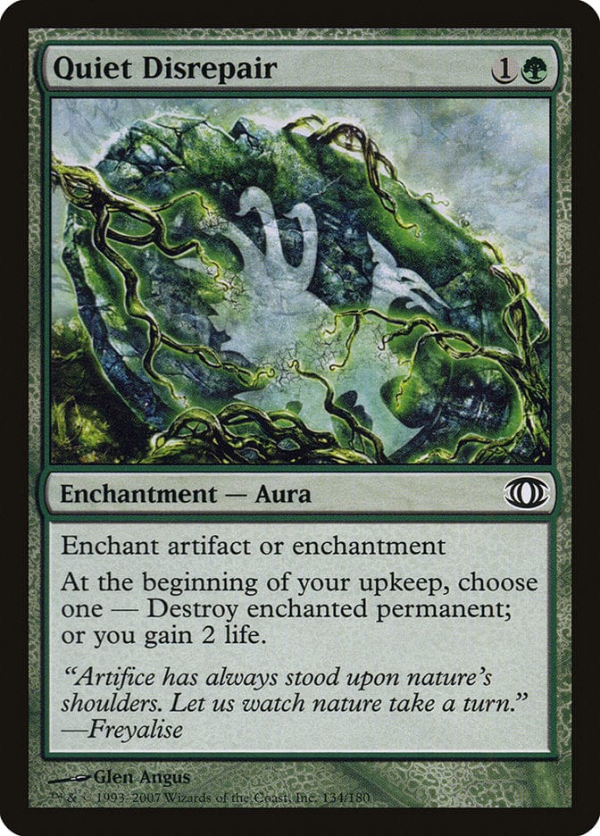Quiet Disrepair [Future Sight] Magic: The Gathering