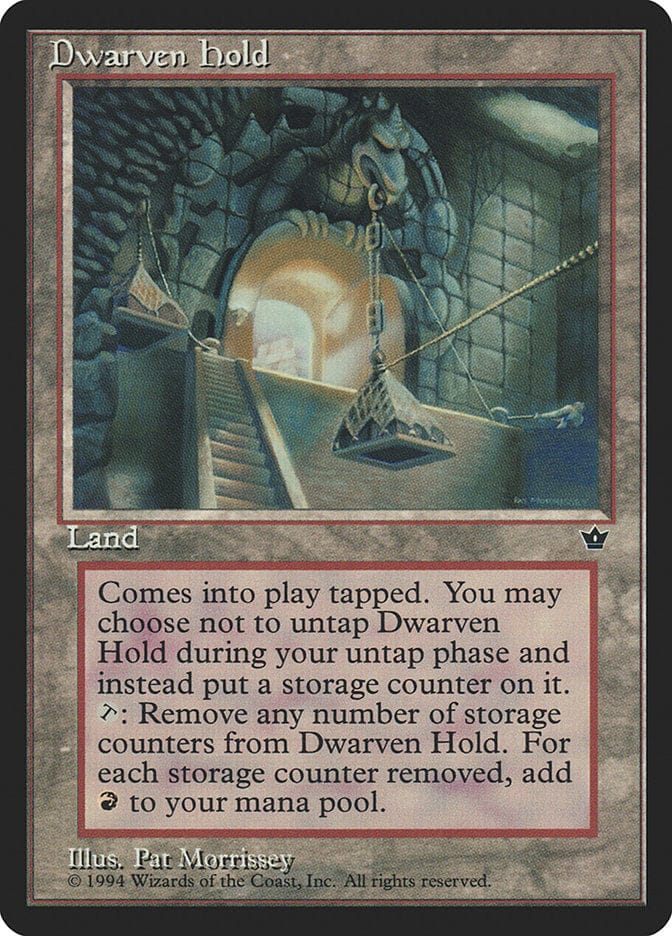Dwarven Hold [Fallen Empires] Magic: The Gathering
