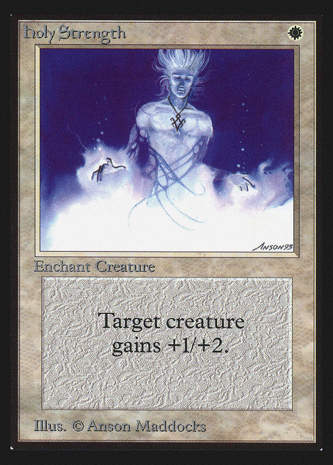 Holy Strength [Collectors' Edition] Magic: The Gathering