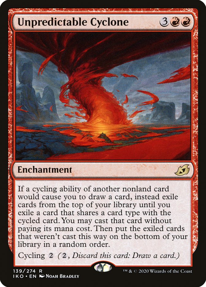 Unpredictable Cyclone [Ikoria: Lair of Behemoths] Magic: The Gathering