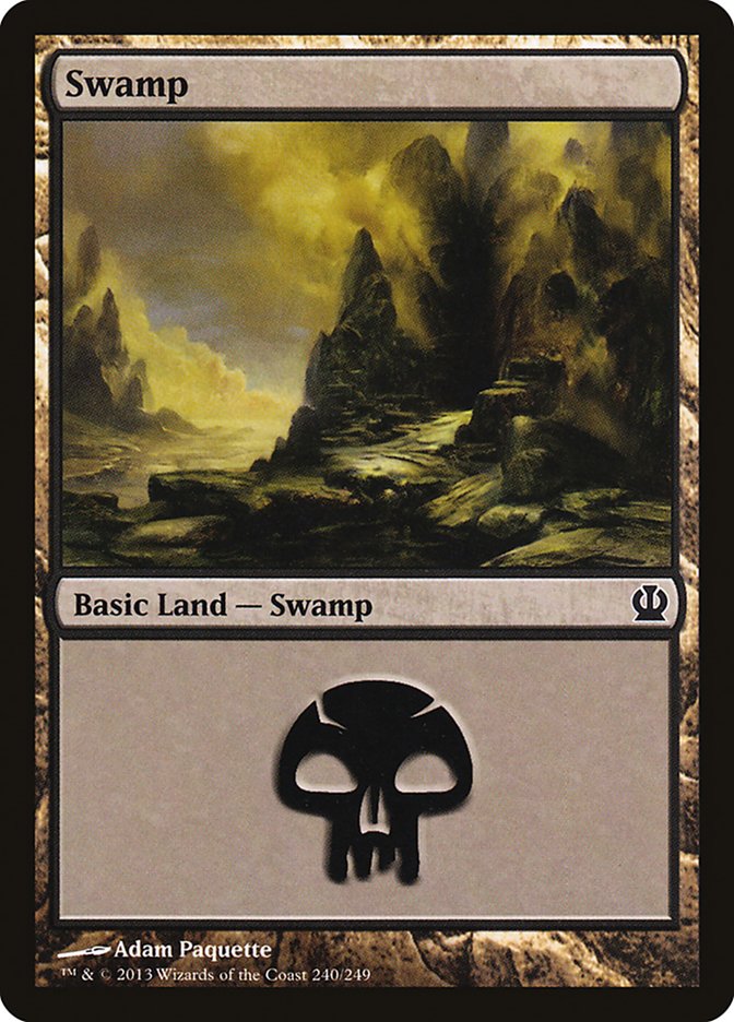 Swamp (240) [Theros] Magic: The Gathering