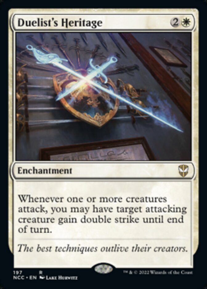 Duelist's Heritage [Streets of New Capenna Commander] Magic: The Gathering