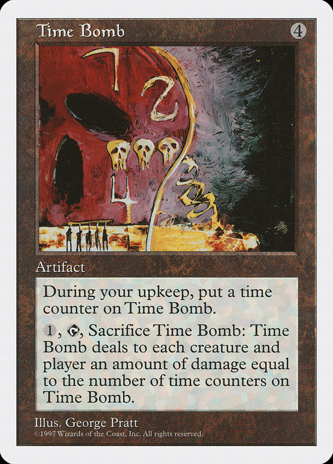 Time Bomb [Fifth Edition] Magic: The Gathering