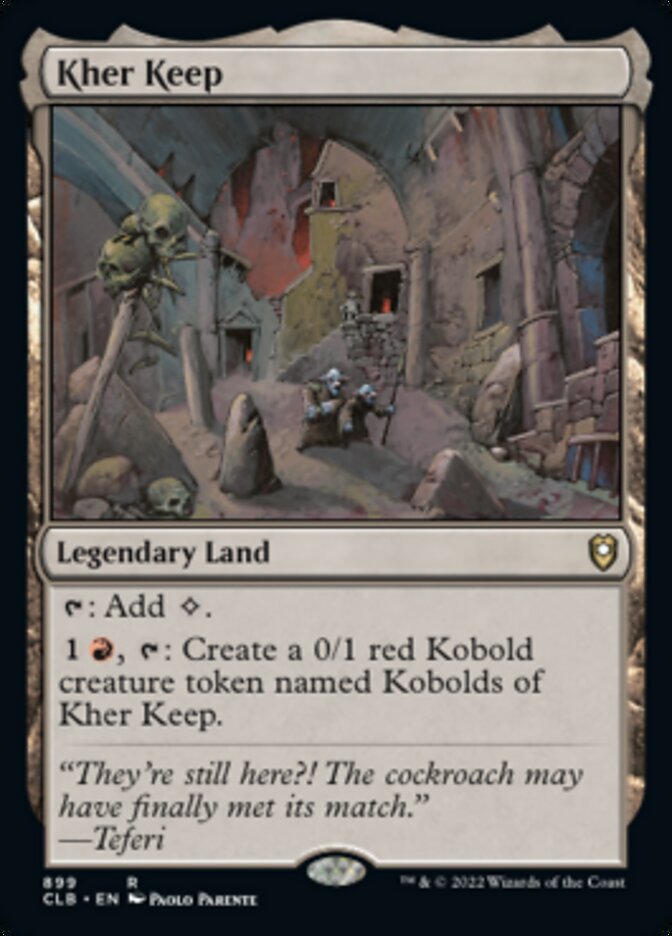 Kher Keep [Commander Legends: Battle for Baldur's Gate] Magic: The Gathering