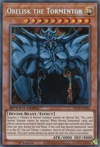 Obelisk the Tormentor [SBCB-EN202] Secret Rare - Yugioh Cards For Your TCG Needs!