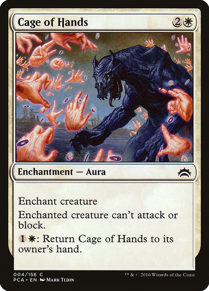 Cage of Hands [Planechase Anthology] Magic: The Gathering