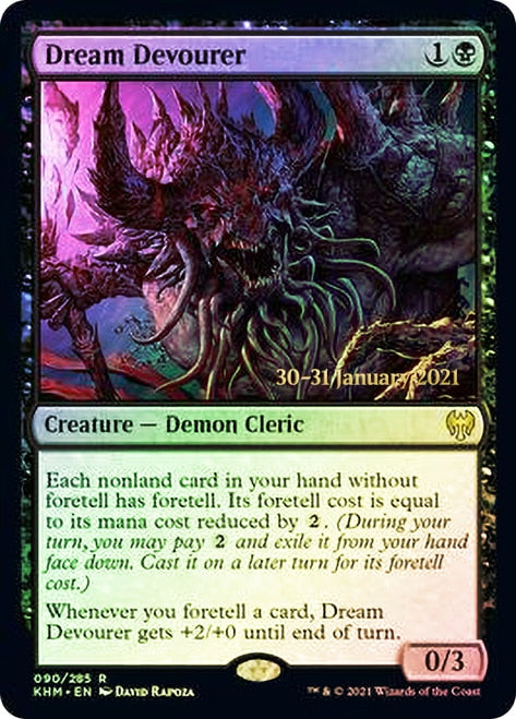 Dream Devourer [Kaldheim Prerelease Promos] Magic: The Gathering