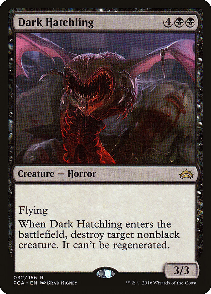Dark Hatchling [Planechase Anthology] Magic: The Gathering