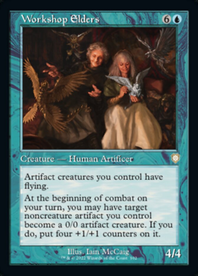 Workshop Elders (Retro) [The Brothers' War Commander] Magic: The Gathering