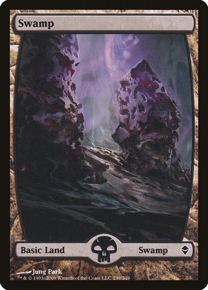 Swamp (239) [Zendikar] Magic: The Gathering