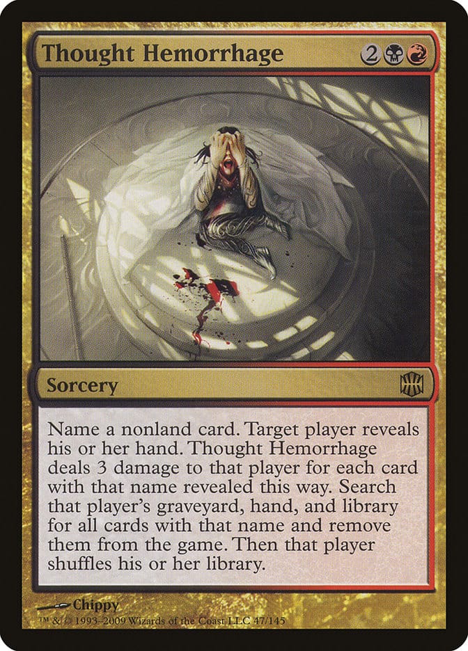 Thought Hemorrhage [Alara Reborn] Magic: The Gathering