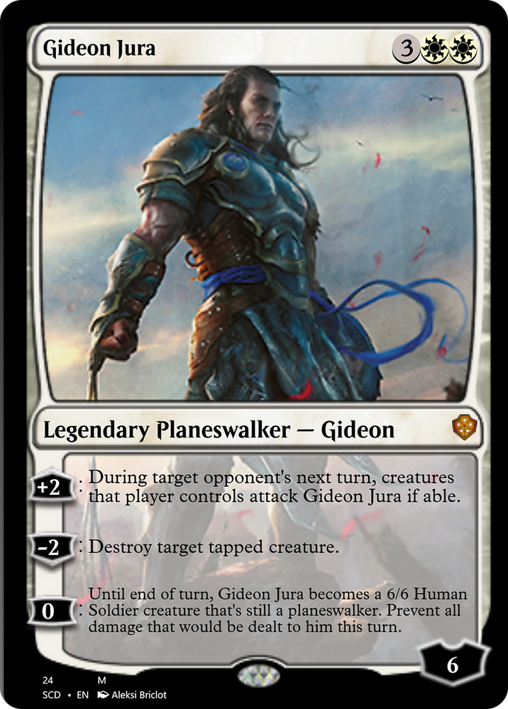 Gideon Jura [Starter Commander Decks] Magic: The Gathering
