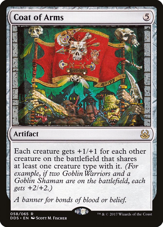 Coat of Arms [Duel Decks: Mind vs. Might] Magic: The Gathering