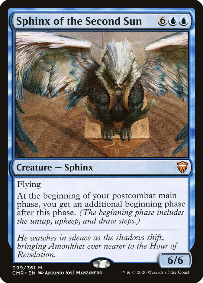 Sphinx of the Second Sun [Commander Legends] Magic: The Gathering