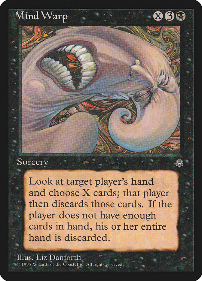 Mind Warp [Ice Age] Magic: The Gathering